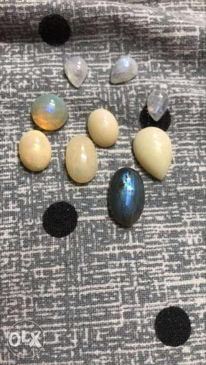 Six Pairs Of Opal stone with good fire
