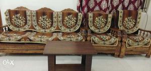 Wooden Sofa Set in good Condition