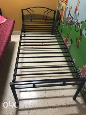 Wrought iron bed in good shape, only 6 months old.