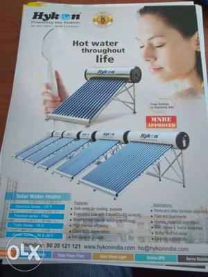 100 LTR Solar water heater