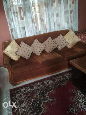 5 Seater Sofa and Dining Table with 6 Chairs