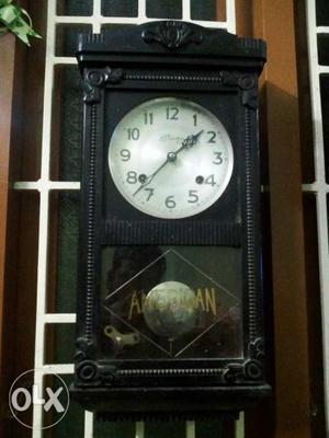 Antique pendulum clock working condition