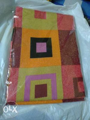 BRAND NEW Multi Colour Double Bed Cover with Pillow Cover