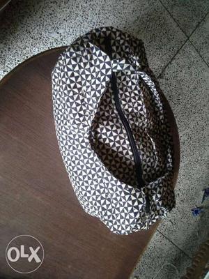 Black And White colour bag