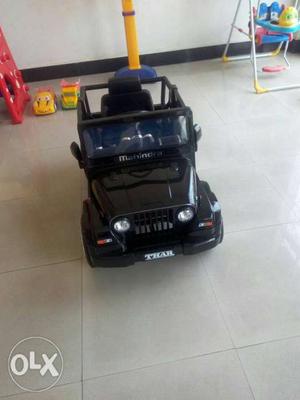 Black Ride-on Toy Car