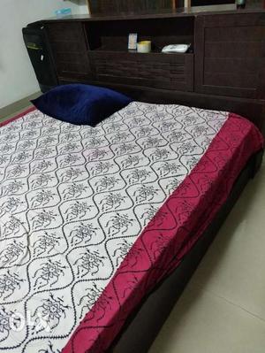 Brand New Queen Size Cot With sleepwell Ortho Matress