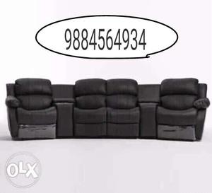 Brand new designer recliner sofa