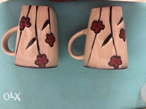Brand new set of 2 mugs, from Home Centre