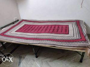 Folding bed for sale. Purchased 6months back 6*4"