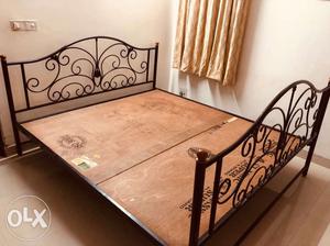 King Size Bed (78" x 72") - Wrought Iron
