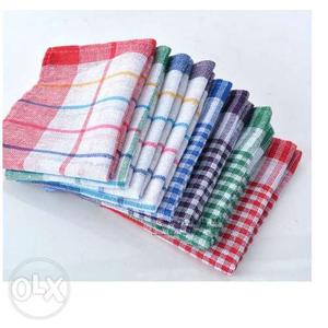 Kitchen Towels Set Of 6 Multicolor Napkins