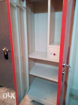 New bi-color metal almirah (5'6") with locker