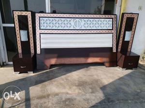 New box bed  fullboard double bed
