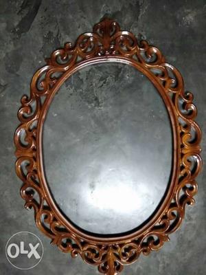 New hand carved mirror frame