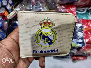 Real Madrid zipper wallet