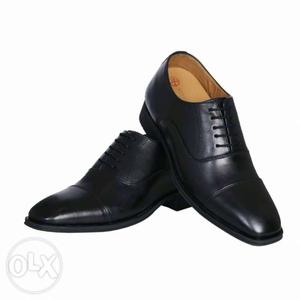 Revox Mens Formal Height Increasing Oxford Shoes (black)