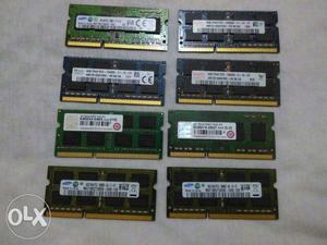 Samsung, Hynix and Transcend Laptop ram 4 gb Ddr3 in a new