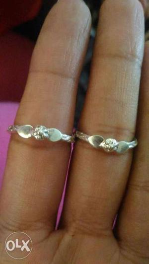 Silver Toe rings.karva chauth special