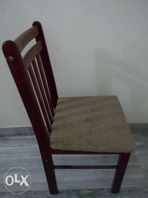 Single chair rubber wood