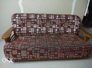 Sofa set with Teapoy for sale