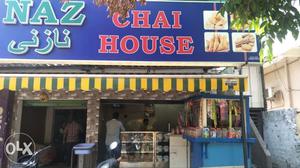 Tea shop with attached panshop and tiffin center