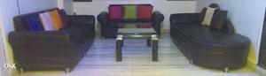 This is a 3 piece sofa set. It includes one 3