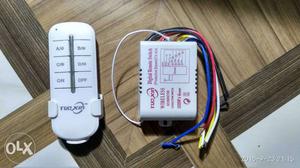 4way Remote controller work with 220v ac. brand