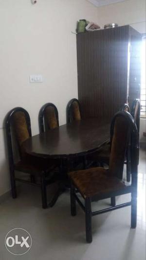 6 Seater Dining Table Without Chairs Design