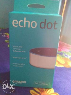 A brand new Amazon echo dot, it's In very good
