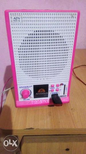 Amplifier speaker usb sd card fm radio connect