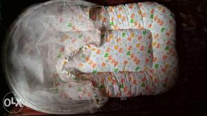 Baby bed with mosquito net for... 0 to 6th month