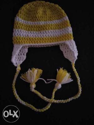 Crocheted caps /beanies fir kids