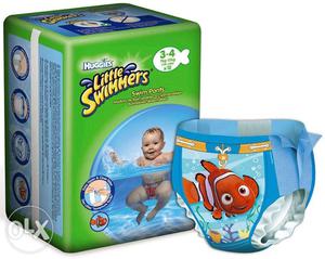 Huggies Little Swimmers Swim Diapers -Size:Small,Count-18