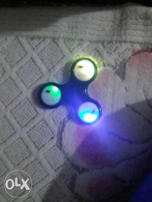 My new Spinner with lights And 3 handed
