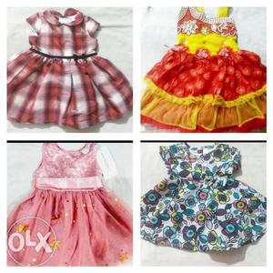 New frocks for 2 -3 years baby.400 Rs.for each.