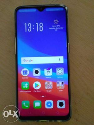 Oppo f9 4gb 64gb rear16+2 front 16mp mah 2day use