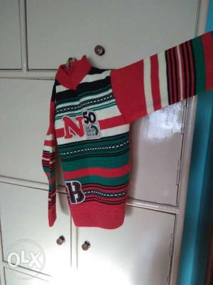 Size 24, high quality sweater for kids under 7