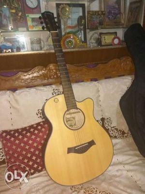 Spectrum semi acoustic imported guitar with tuner