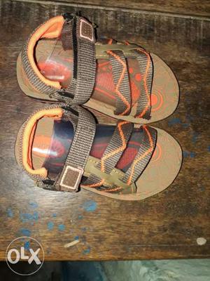 Toddler's Pair Of Brown Sandals
