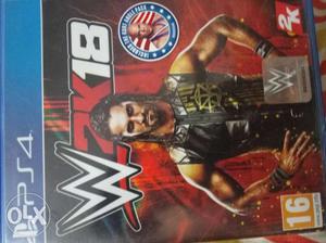 Wwe2k18 in very good condition and with Kurt