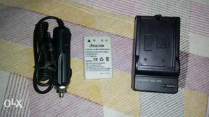 2 new li ion  mah camera battery with charger for all