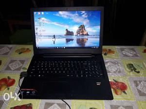 Black Lenovo laptop GB ram widows10