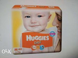 Brand new sealed Huggies diapers medium taped