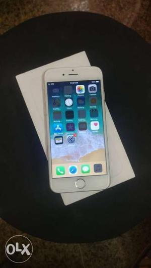 Iphone 6 64gb 4g volte silver with bill box and