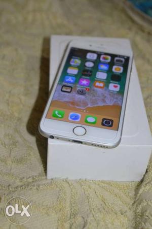Iphone 6 64gb silver 4g volte with bill box and