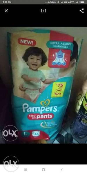 New pack diapers