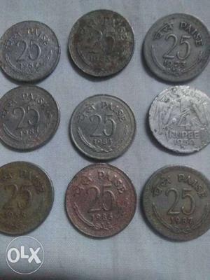 Old 25paise coni