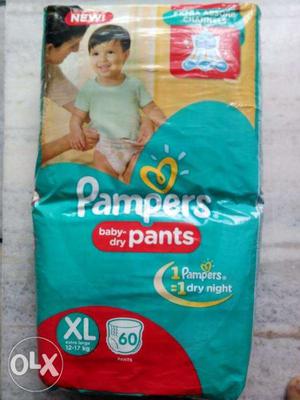 Pampers Xl 60 Pants Rs 699.