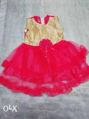 Red frock Brand new Unused