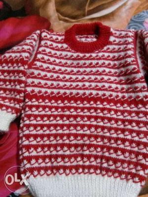 Two year old baby sweater